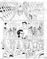 HARRY DICKSON : Planche originale page 5 Tome 10 Harry Dickson Les gardiens du diable par Philippe Chapelle